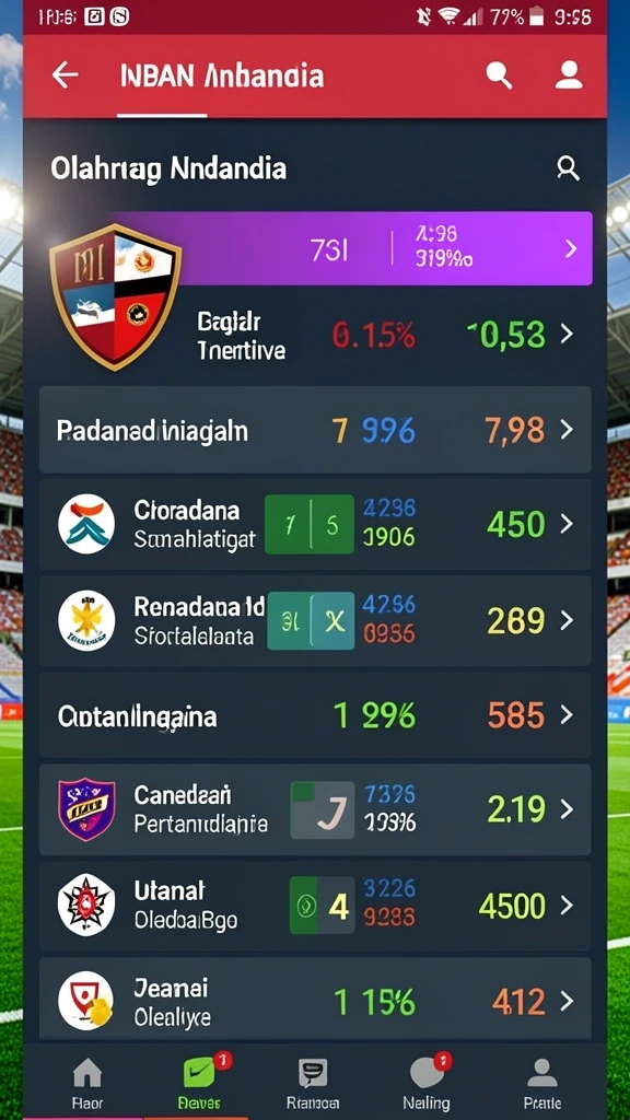 Tangkapan layar memperlihatkan fitur kustomisasi pemain di 11BOLA.