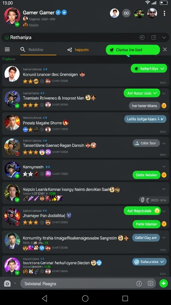Tampilan antarmuka yang menarik dan user-friendly.