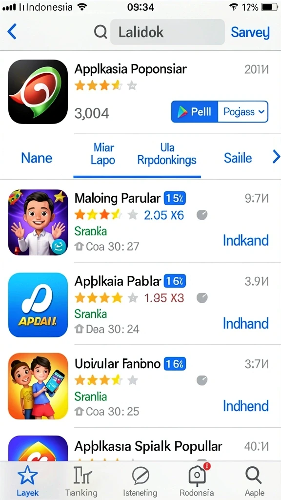 Tampilan antarmuka yang menarik dan mudah dinavigasi.