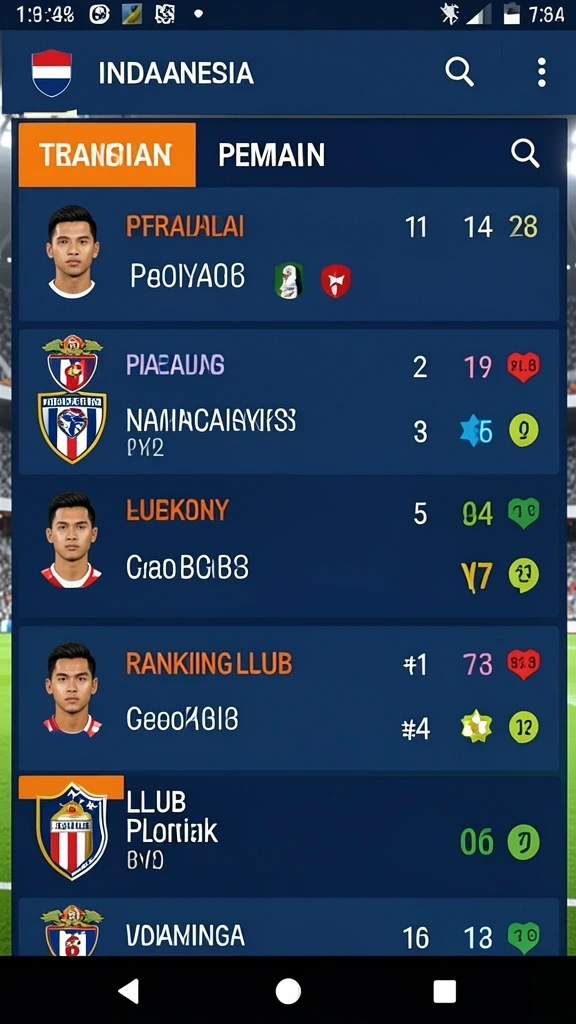 Tampilan grafis yang menarik dalam permainan.
