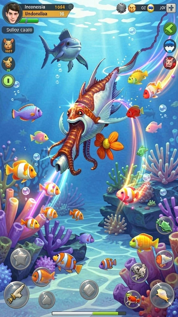 Aksi seru di arena PvP yang menegangkan.