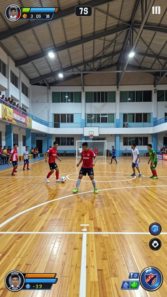 Tangkapan layar aktivitas seru dalam permainan.
