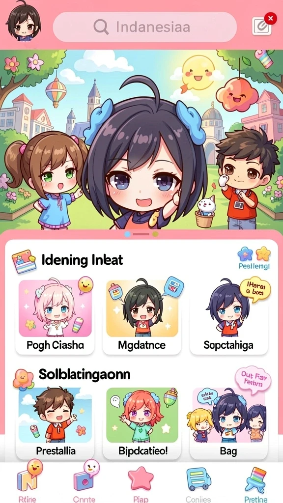 Tampilan antarmuka yang intuitif dan menarik.