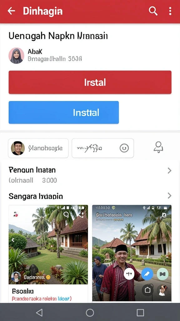 Tampilan awal aplikasi BIGWIN88 yang menarik.