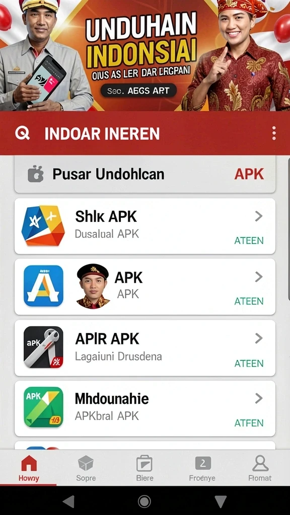Tampilan antarmuka utama BOS138 yang ramah pengguna.