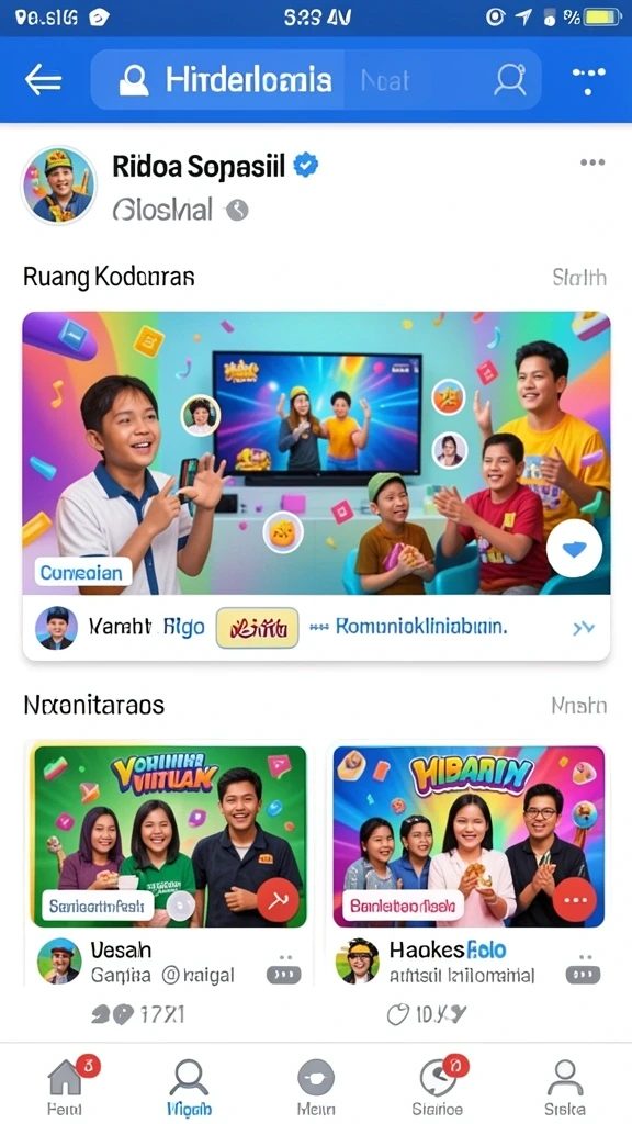Tampilan antarmuka pengguna yang ramah dan intuitif.
