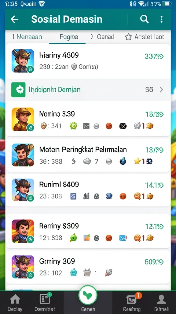 Tampilan antarmuka yang menarik dan mudah digunakan.