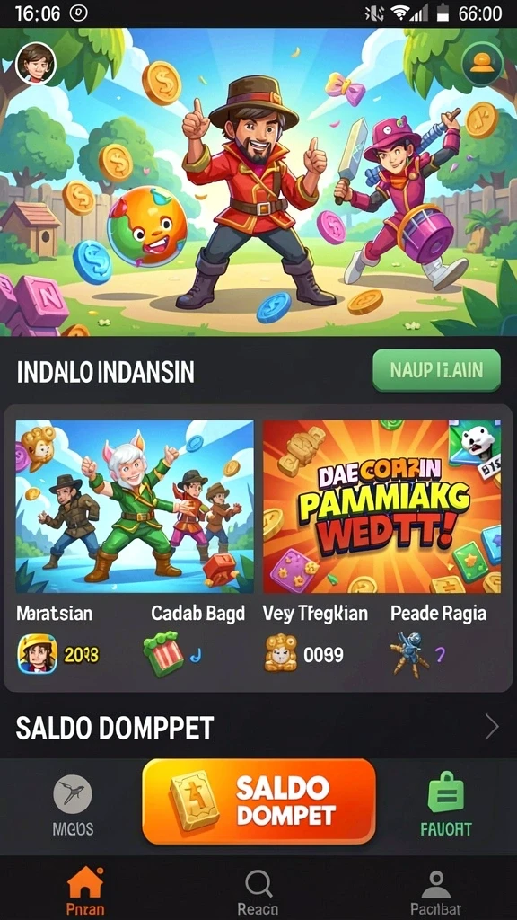 Tampilan antarmuka yang intuitif dan mudah digunakan.