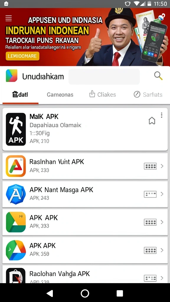 Antarmuka menarik dan mudah dinavigasi.