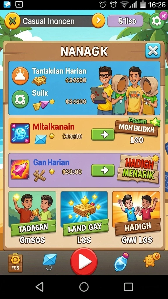 Tampilan antarmuka GLOWIN88 yang menarik dan intuitif.
