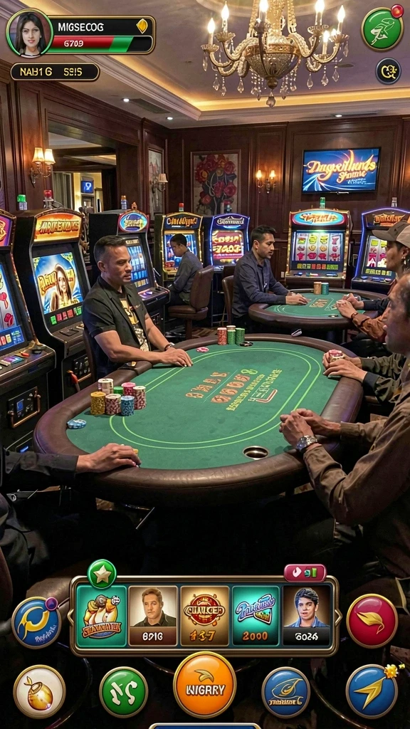 Fitur multiplayer yang memungkinkan permainan bersama teman.