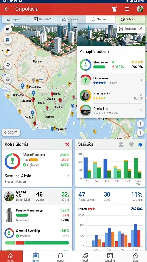 Tangkapan layar memperlihatkan karakter utama dalam aksi.