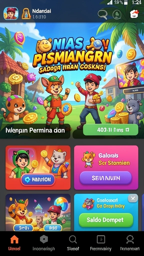 Tampilan antarmuka pengguna yang menarik dan mudah dinavigasi.