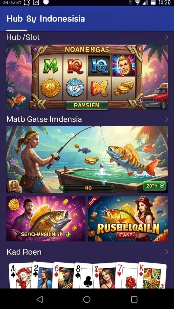 Aksi seru dalam pertempuran melawan musuh.