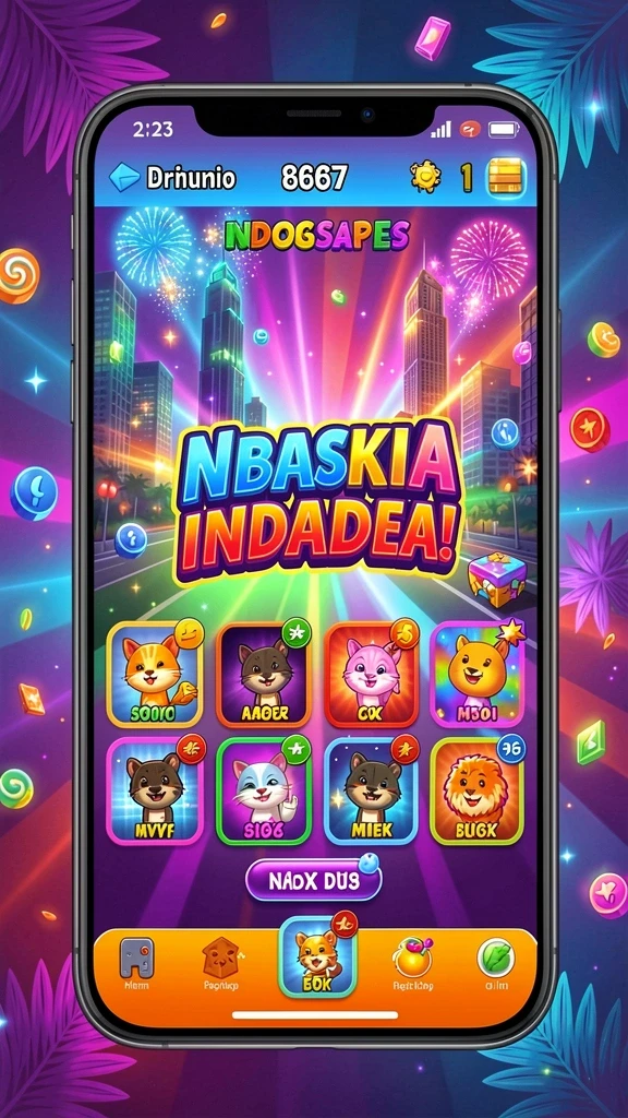 Adegan pertarungan seru di dalam game JUARAGO.