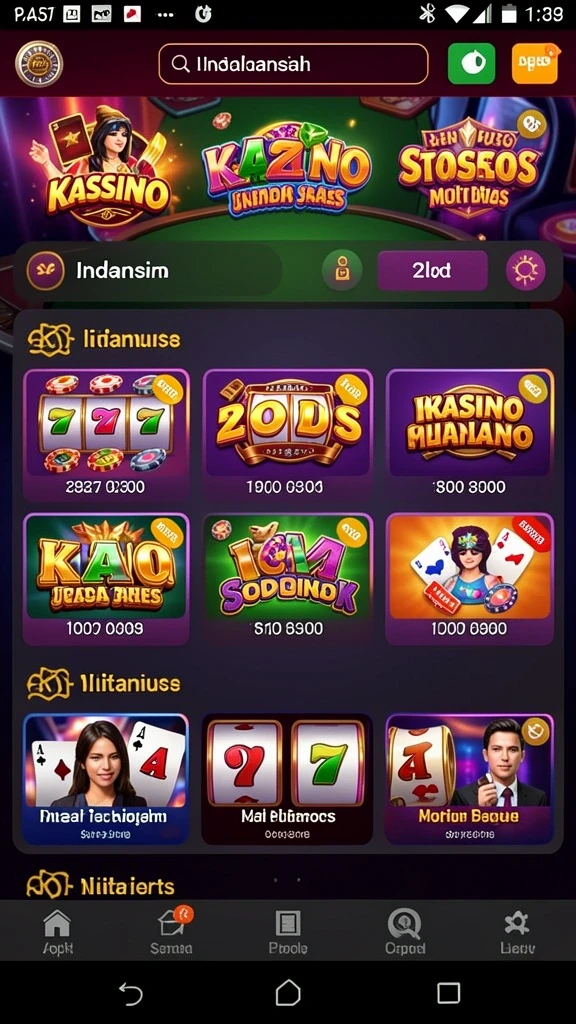 Tampilan antarmuka yang menarik dan interaktif.