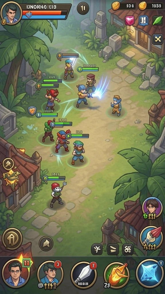 Fitur multiplayer yang memungkinkan bermain bersama teman.