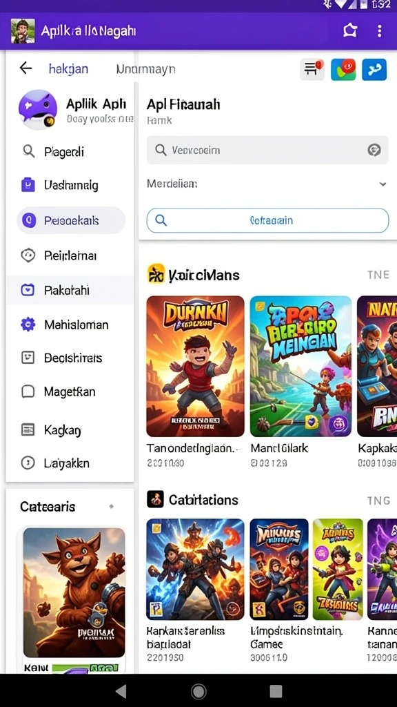 Fitur guild yang membuat interaksi lebih seru.