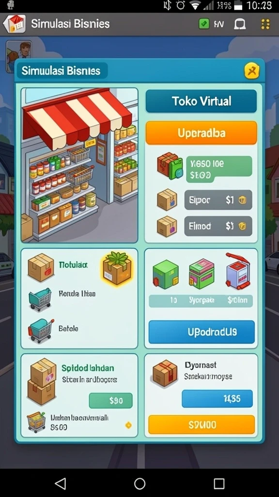 Berbagai karakter unik yang bisa dipilih.