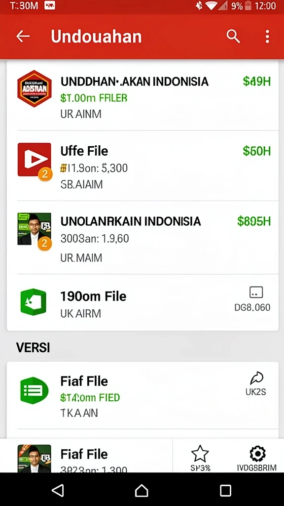 Beragam permainan yang tersedia dalam KOSTOTO.