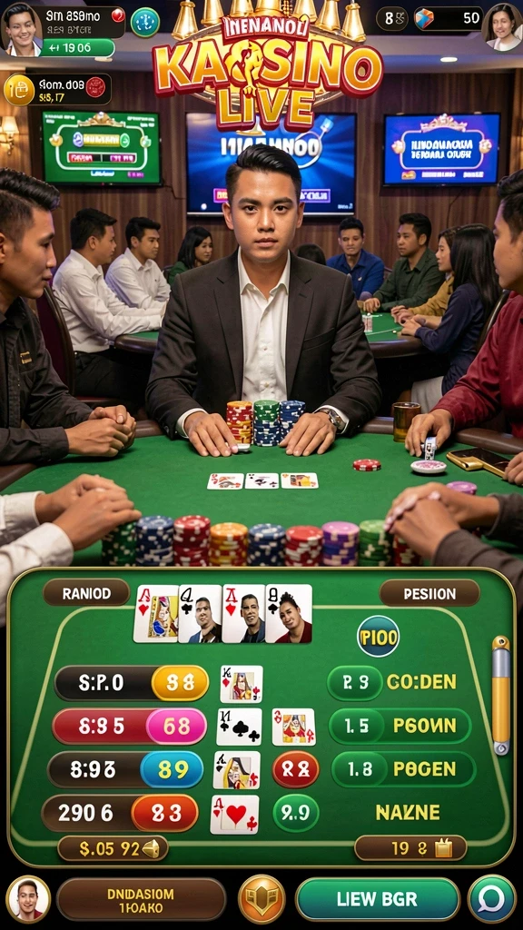 Pengalaman bermain yang menyenangkan dan interaktif.