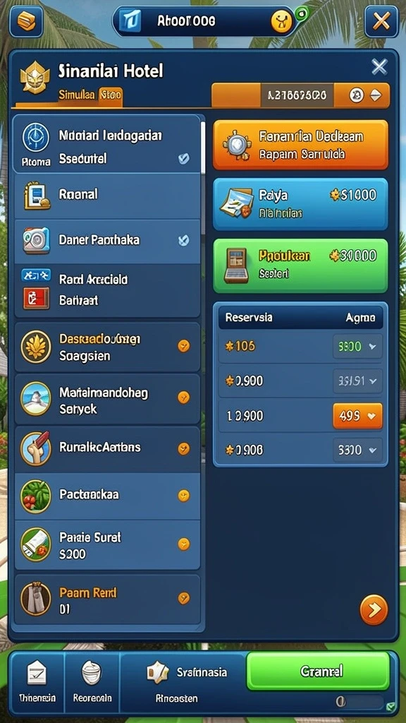 Tampilan antarmuka aplikasi yang menarik dan intuitif.