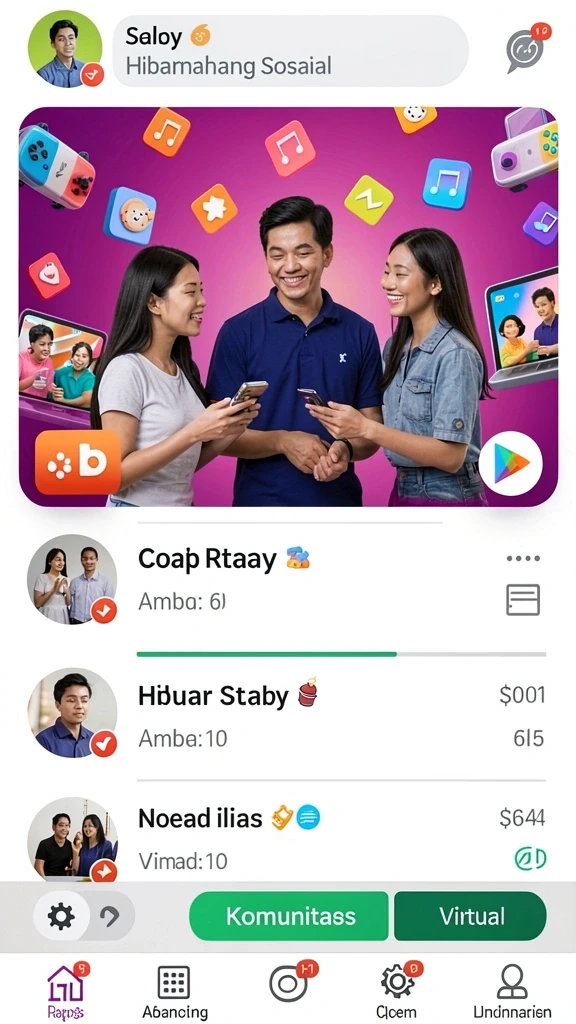 Karakter-karakter unik dengan kemampuan berbeda.