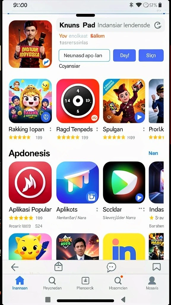 Tampilan antarmuka yang sederhana dan mudah dipahami.