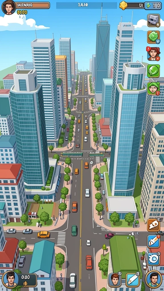 Tampilan antarmuka aplikasi yang modern dan user-friendly.