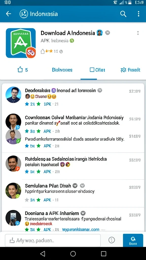 Screenshot menunjukkan tampilan antarmuka pengguna yang menarik.