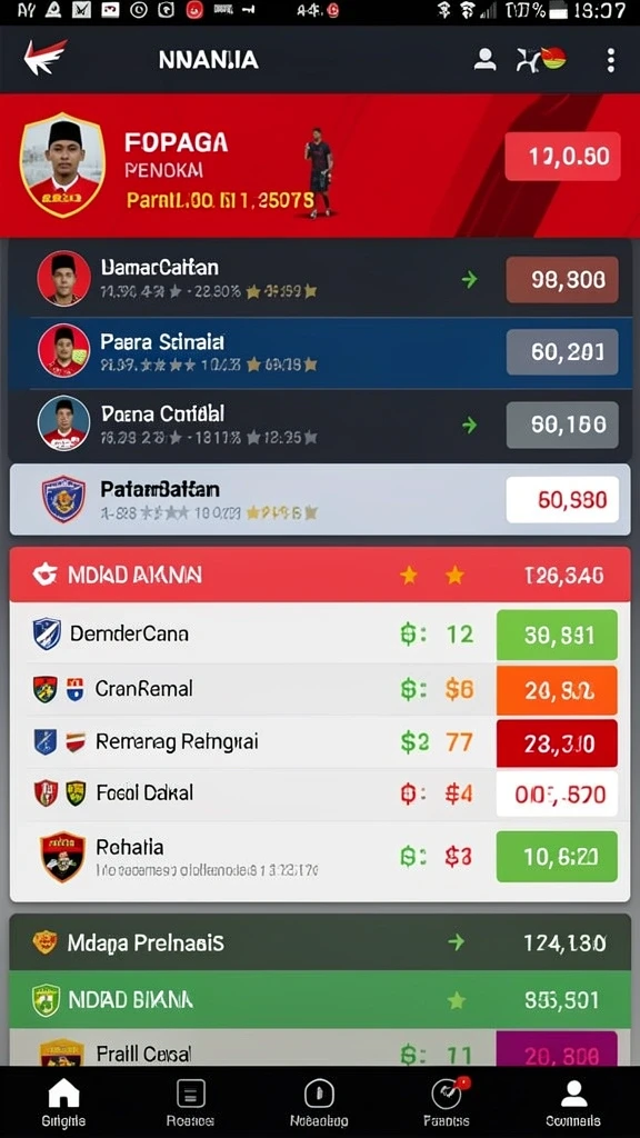 Berbagai karakter unik yang dapat Anda pilih untuk bermain.