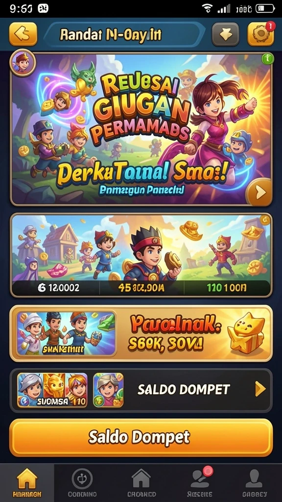 Tampilan antarmuka aplikasi PARISTOGEL yang modern.