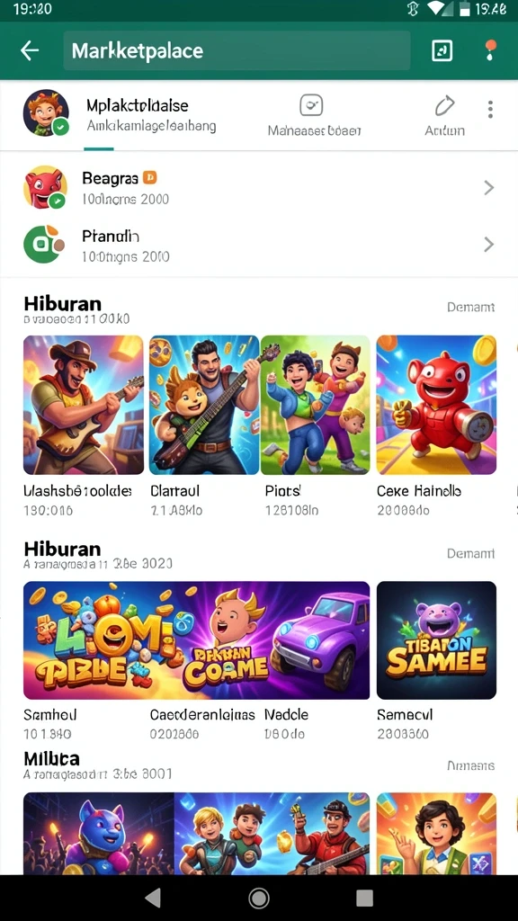 Salah satu level yang penuh tantangan dan seru.