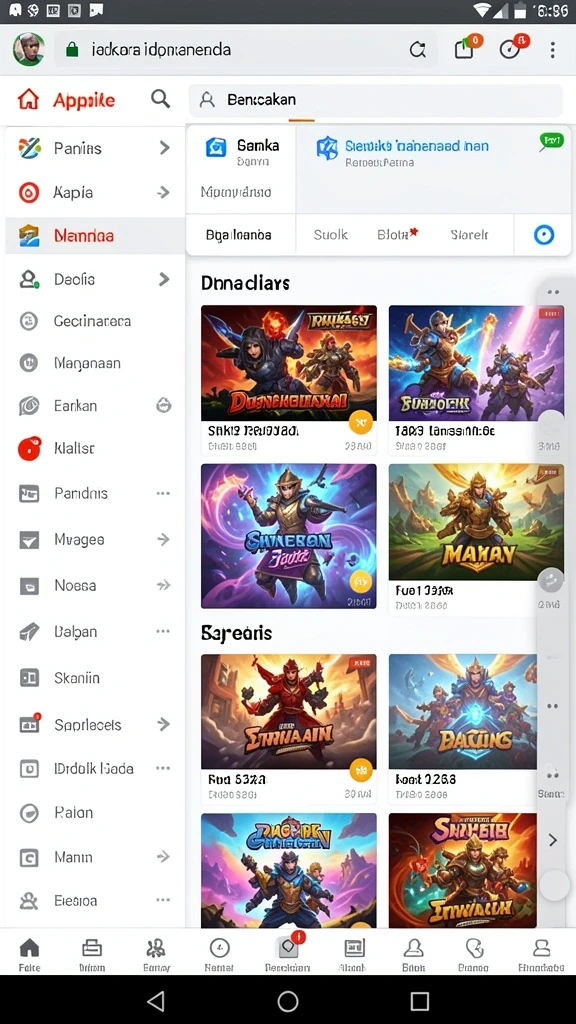 Tampilan grafis HD yang memukau.