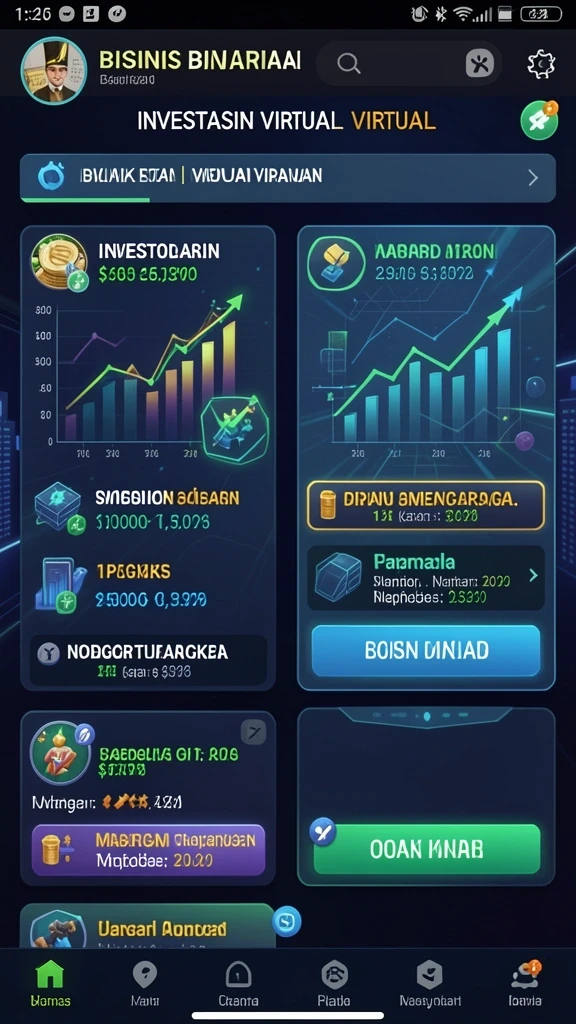 Beragam pilihan permainan yang seru dan menantang.