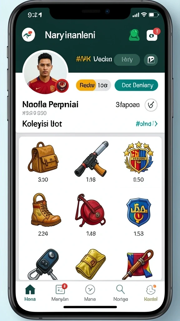 Tampilan antarmuka yang menarik dan user-friendly.
