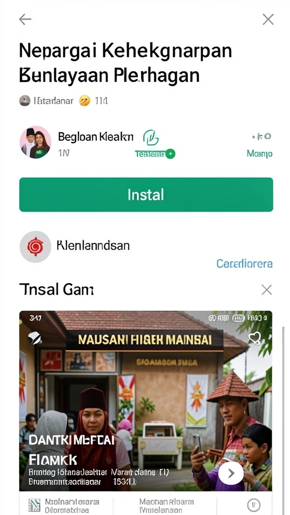 Tangkapan layar pertama menampilkan karakter utama dalam aksi.