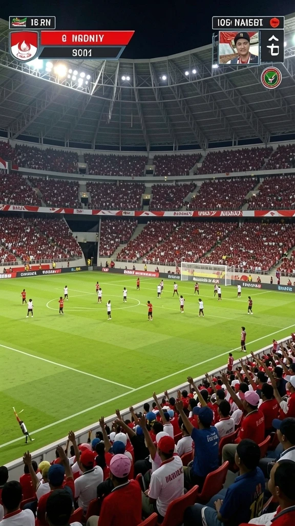 Momen seru saat berkompetisi dengan teman-teman.