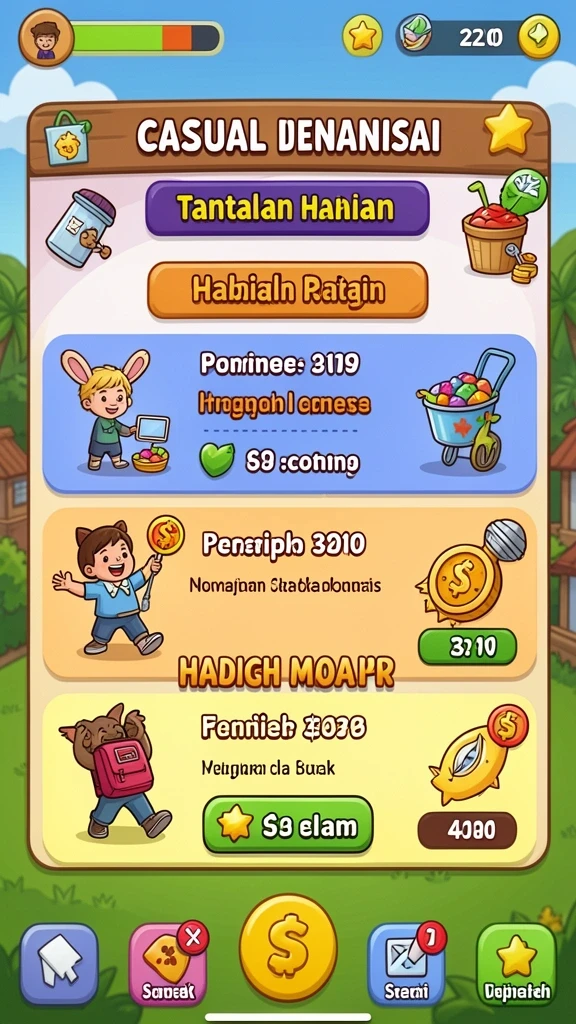 Fitur multiplayer yang memungkinkan kompetisi seru.