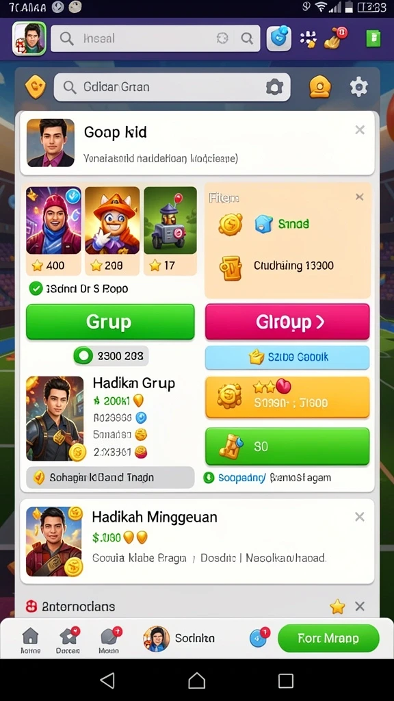 Sistem reward yang menguntungkan para pemain.