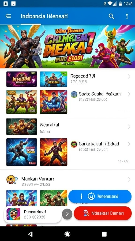 Desain karakter yang unik dan menarik.