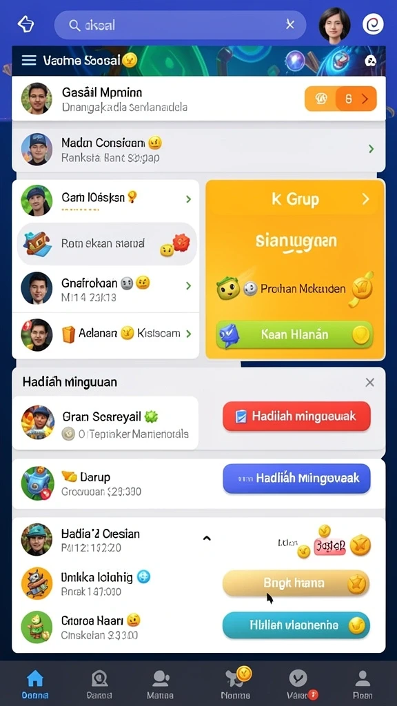 Karakter yang dapat dimainkan beragam dan menarik.